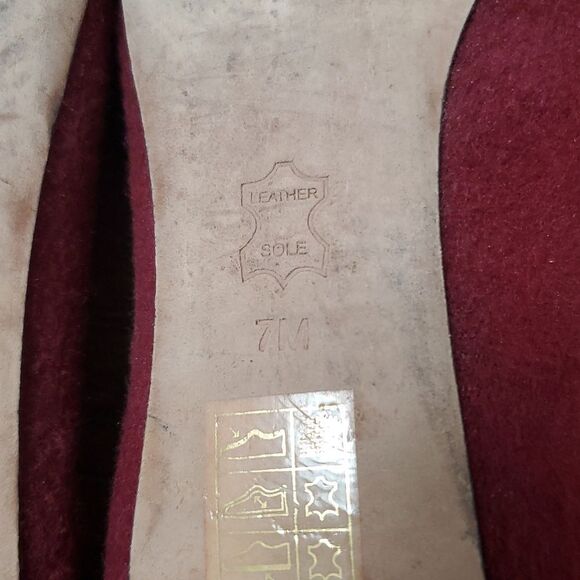 Tory Burch Maroon Navy Antonio Loafers, Size 7, Excellent Condition - Picture 11 of 11